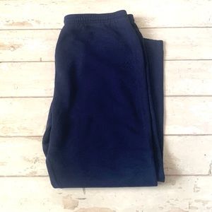 Vintage 90s Team USA Olympics Sweatpants Navy Blue Sweats Pants Size Large